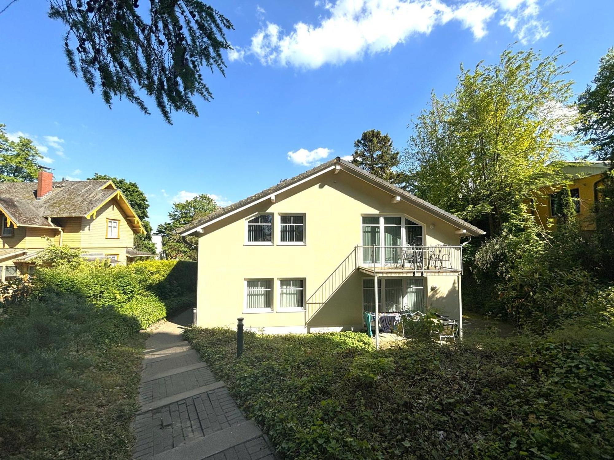 Haus Oie Idyll Mit Balkon 10 Minuten Zum Strand Zinnowitz Exteriér fotografie